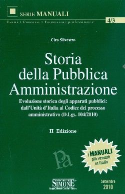 9788824454865 - Storia della pubblica amministrazione