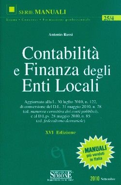 9788824455039 - Contabilità e finanza degli enti locali