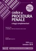 9788824455329 - Codice di procedura penale e leggi complementari