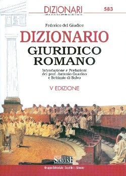 9788824455619 - Dizionario giuridico romano