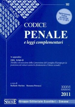 9788824456562 - Codice penale. Leggi complementari