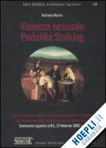 9788824466004 - Violenza sessuale pedofilia stalking