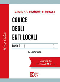 9788827903117 - Codice degli enti locali