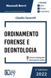 9788827910610 - Ordinamento forense e deontologia 2022. Con Contenuto digitale per download e accesso online