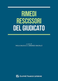 9788828815457 - I rimedi rescissori del giudicato