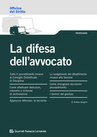 9788828819097 - La difesa dell'avvocato