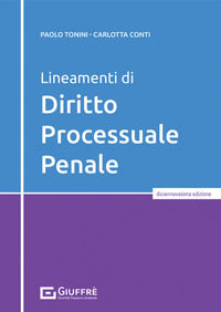 9788828828723 - Lineamenti di diritto processuale penale