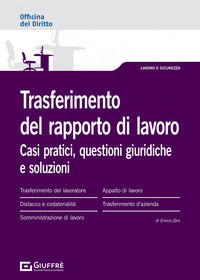 9788828842064 - Trasferimento del rapporto di lavoro