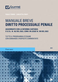 9788828847496 - Diritto processuale penale