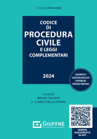 9788828854524 - Codice civile e procedura civile e leggi complementari. Con QR Code