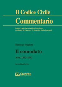 9788828862383 - Il comodato. Artt. 1803-1812