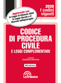 9788829101825 - Codice di procedura civile e leggi complementari