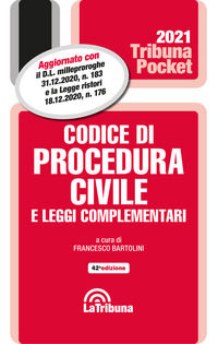 9788829105045 - Codice di procedura civile e leggi complementari 2021