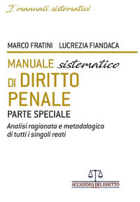 9788831337304 - Manuale sistematico di diritto penale