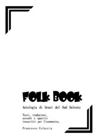 9788831604185 - Folk book. Antologia di brani del Sud Salento