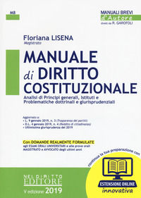 9788832704389 - Manuale di diritto costituzionale. Con espansione online