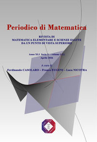 9788832939286 - Periodico di matematica. Per l'insegnamento secondario (2026). Vol. 1