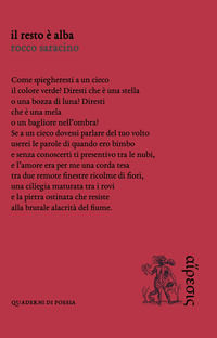 9788833440071 - Il resto è alba