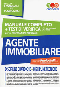 9788833581644 - Agente immobiliare. Manuale completo + test di verifica per la preparazione all'esame. Con aggiornamento online