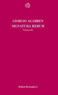 9788833918587 - Signatura rerum. Sul metodo