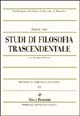 9788834303603 - Metafisica e storia della metafisica. Vol. 10: Studi di filosofia trascendentale