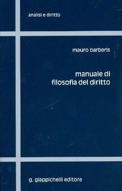 9788834818343 - Manuale di filosofia del diritto