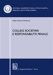9788834837399 - Collegi societari e responsabilità penale
