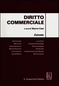 9788834847411 - Diritto commerciale. Estratto
