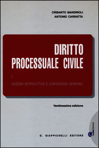 9788834879313 - Diritto processuale civile. Vol. 1: Nozioni introduttive e disposizioni generali