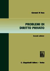 9788834889367 - Problemi di diritto privato