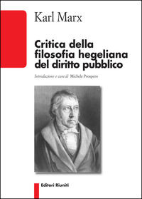 9788835981985 - Critica della filosofia hegeliana del diritto pubblico