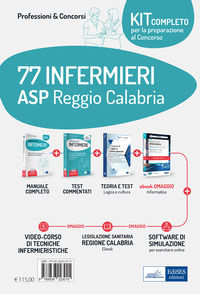 9788836223015 - Kit concorso 77 Infermieri ASP Reggio Calabria. Con e-book. Con software di simulazione. Con videocorso