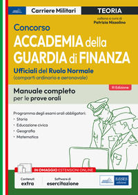 9788836228300 - Concorso Accademia della Guardia di Finanza. Manuale completo per le prove orali. Con software di simulazione