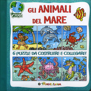 9788836558810 - Gli animali del mare. Libro puzzle