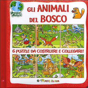 9788836561704 - Gli animali del bosco. Libro puzzle. Ediz. illustrata