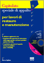 9788838719066 - Capitolato speciale d'appalto per lavori di restauro e manutenzione