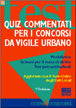 9788838719509 - Quiz commentati per i concorsi da vigile urbano