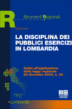 9788838720970 - La disciplina dei pubblici esercizi in Lombardia
