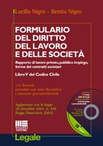 9788838721540 - Formulario del diritto del lavoro e delle società