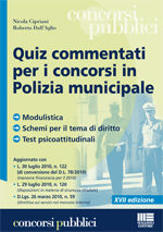 9788838759598 - Quiz commentati per i concorsi in polizia municipale