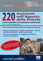 9788838768101 - 220 Assistenti nell’Agenzia delle Entrate