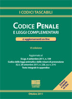 9788838768279 - Codice penale e leggi complementari