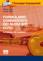 9788838768859 - Formulario commentato dei nuovi riti civili