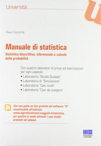 9788838768996 - Manuale di statistica