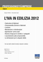 9788838770333 - L’ Iva in Edilizia