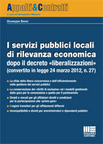 9788838772207 - I servizi pubblici locali di rilevanza economica