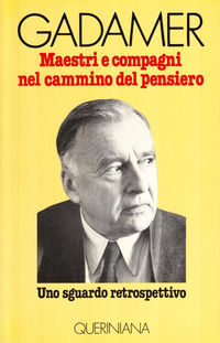 9788839918321 - Maestri e compagni nel cammino del pensiero. Uno sguardo retrospettivo