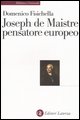 9788842075981 - Joseph de maistre pensatore europeo