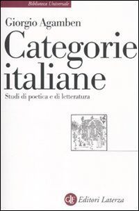 9788842092117 - Categorie italiane. Studi di poetica e di letteratura