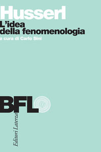 9788842102694 - L'idea della fenomenologia